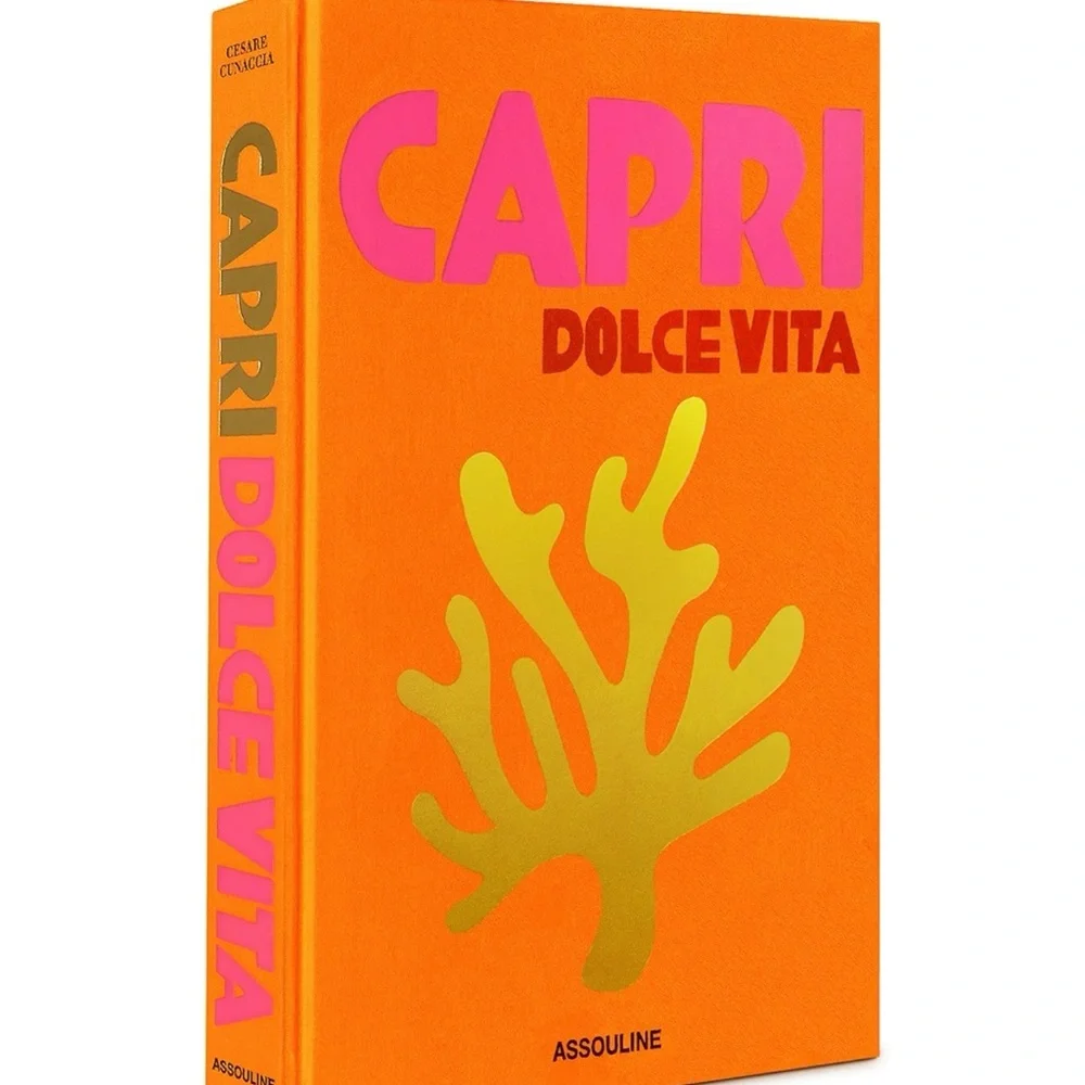 Assouline Capri Vibrant Orange Book - Picture 2 of 9